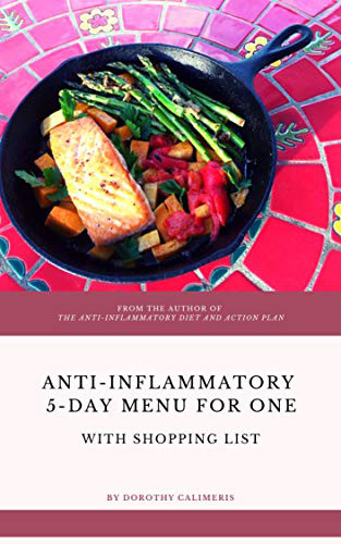 Anti-inflammatory 5 day menu for one book cover