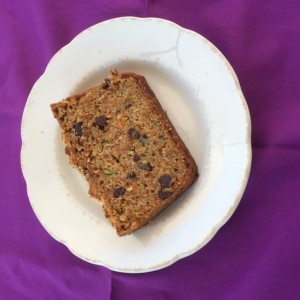 Zucchini Carrot Bread with Chocolate and Ginger recipe by Dorothy Calimeris