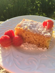 Mango Pound Cake is one of Claire's favorites