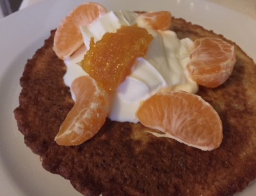 Recipe: Oatmeal Pancakes with Greek Orange Marmalade