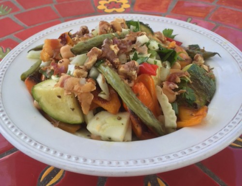 Recipe: Roasted Vegetable and Garbanzo Bean Salad